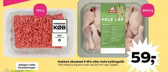 Kvickly Kyllingelår tilbud