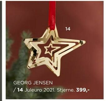 Salling GEORG JENSEN Juleuro 2021. Stjerne tilbud