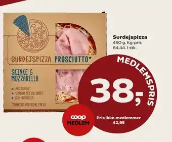 Kvickly Skinke & Mozzarella Pizza tilbud