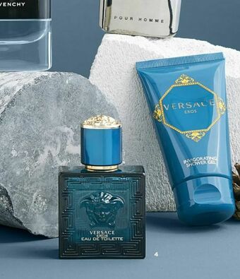 Salling VERSACE Eros Pour Homme gaveæske. EdT 30 ml og Shower Gel 50 ml. tilbud