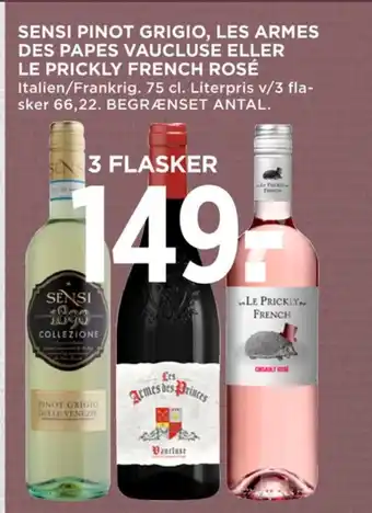 MENY Fransk Rødvin tilbud