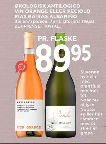 MENY Spansk Hvidvin tilbud