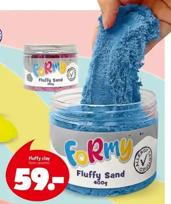 Fluffy clay
