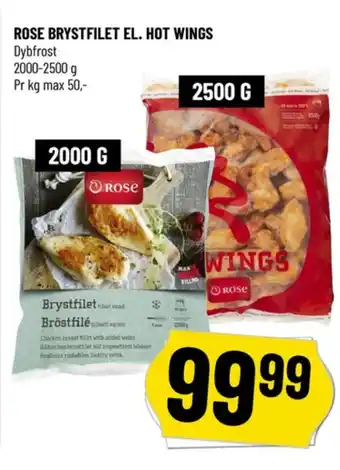Løvbjerg Hot Wings tilbud