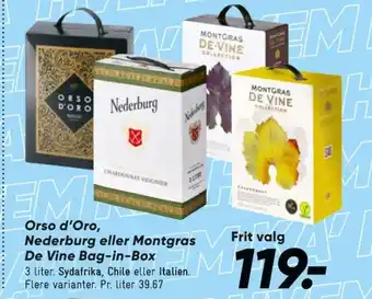 Bilka Sydafrikansk Hvidvin tilbud