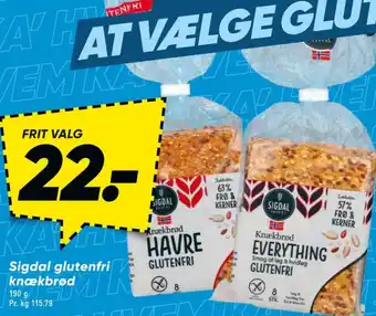 Everything Smag af Løg & Hvidløg knækbrød