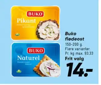 Bilka Flødeost Naturel tilbud