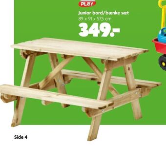 Junior bord/bænke sæt