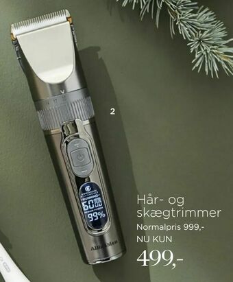 Hår- og skægtrimmer