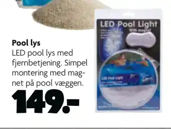 Pool lys