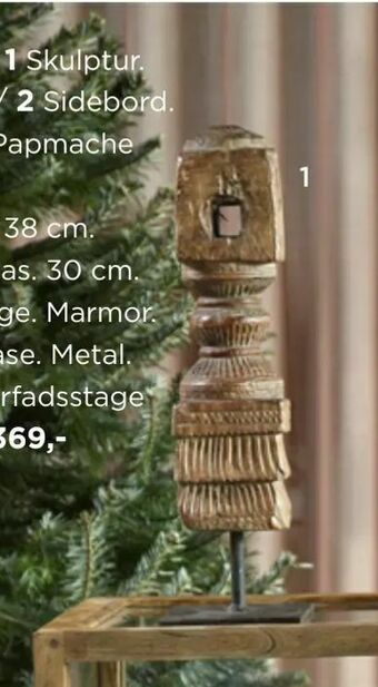 Salling Skulptur Træ tilbud
