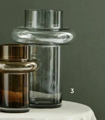 Salling Vase tube. Smoke. 30 cm tilbud