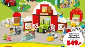 Fætter BR Lade, traktor og pasning af bondegårdsdyr tilbud