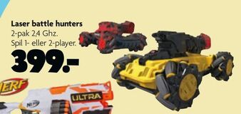 Laser battle hunters