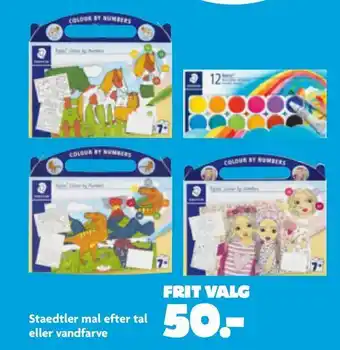 Staedtler mal efter tal eller vandfarve