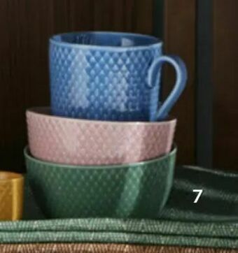 Salling LYNGBY PORCELÆN Rhombe Color Skål tilbud