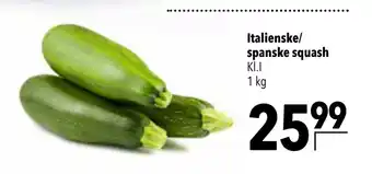 Citti Italienske/ spanske squash tilbud
