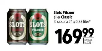 Citti Slots Pilsner eller Classic tilbud