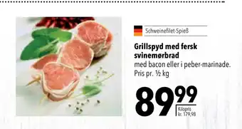 Citti Grillspyd med fersk svinemørbrad tilbud