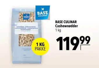 Citti BASE CULINAR Cashewnødder tilbud