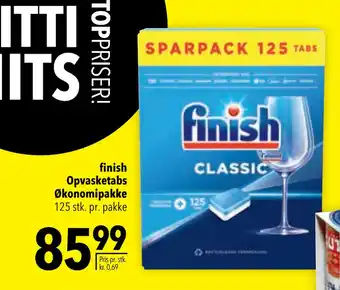 Citti finish Opvasketabs Økonomipakke tilbud
