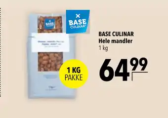 Citti BASE CULINAR Hele mandler tilbud