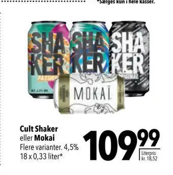 Citti Cult Shaker eller Mokai tilbud