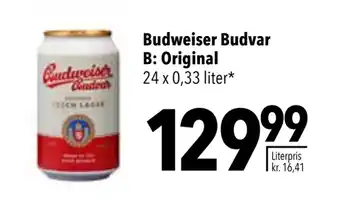 Citti Budweiser Budvar B: Original tilbud