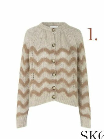 Salling SECOND FEMALE Strikket cardigan tilbud