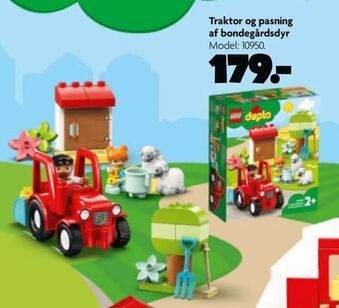 Fætter BR Traktor og pasning af bondegårdsdyr tilbud