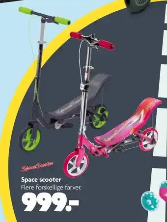Fætter BR Space scooter tilbud