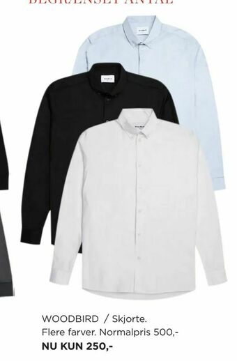 Salling WOODBIRD / Skjorte tilbud