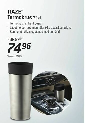 Thansen Termokrus 35 cl tilbud