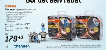 Pæresæt Night Breaker Laser +200
