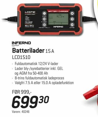 Thansen Batterilader tilbud