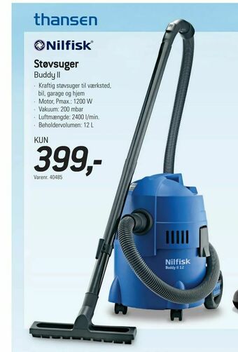 Thansen Støvsuger tilbud