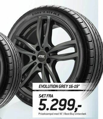 Evolution grey 16-19"