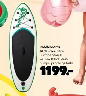 Paddleboards til de store børn