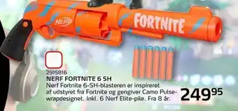 Legekæden Nerf Fortnite 6 SH tilbud