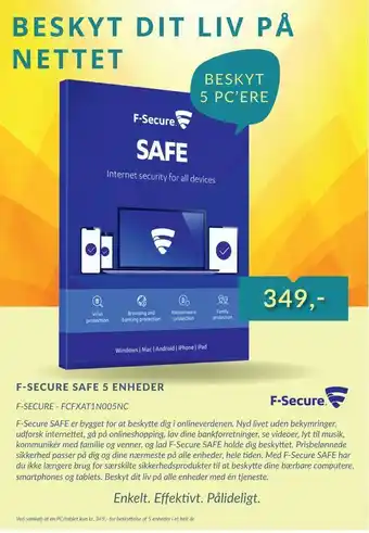 Fsecure safe 5 enheder