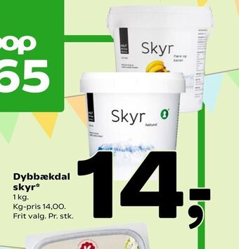 Coop 365 Dybbækdal skyr tilbud