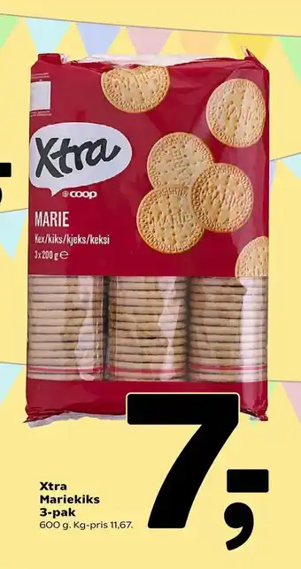 Coop 365 Xtra Mariekiks 3-pak tilbud