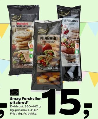 Coop 365 Smag Forskellen pitabrød tilbud