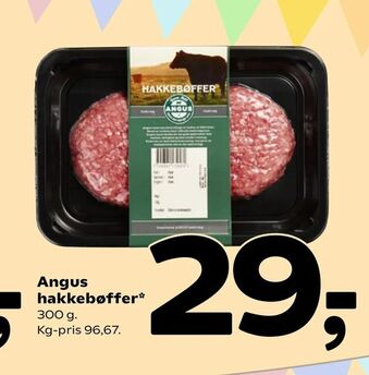 Coop 365 Angus hakkebøffer tilbud