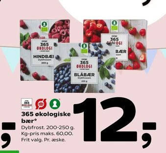 Coop 365 365 økologiske bær tilbud