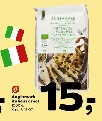 Coop 365 Änglamark italiensk mel tilbud