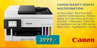 Canon maxify gx6050 multifunktion