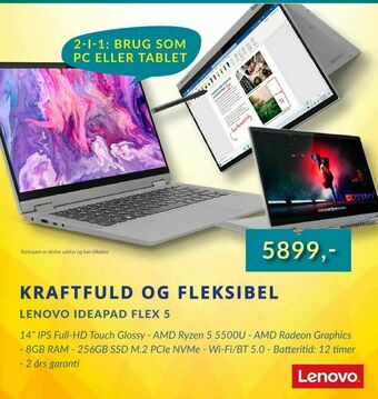 Tjdata Lenovo ideapad flex 5 tilbud