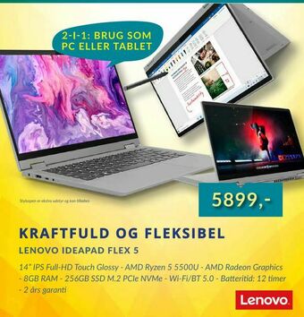 CBC Lenovo ideapad flex 5 tilbud