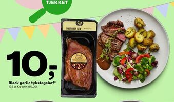 Coop 365 Black garlic tykstegsbøf tilbud